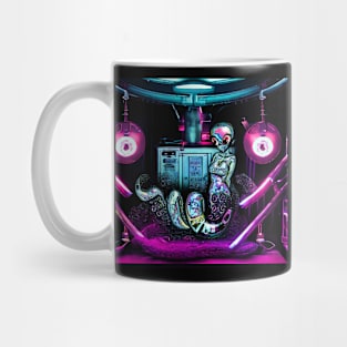 Electric tentacle lab Mug